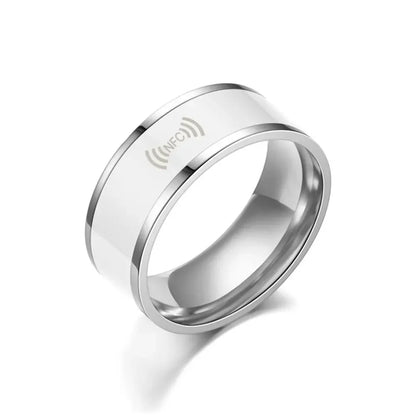 Bague intelligente, portable, connexion multifonction NFC pour Android.